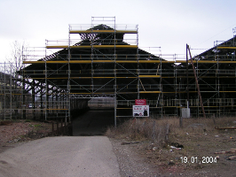 Réfection du bâtiment en 2004